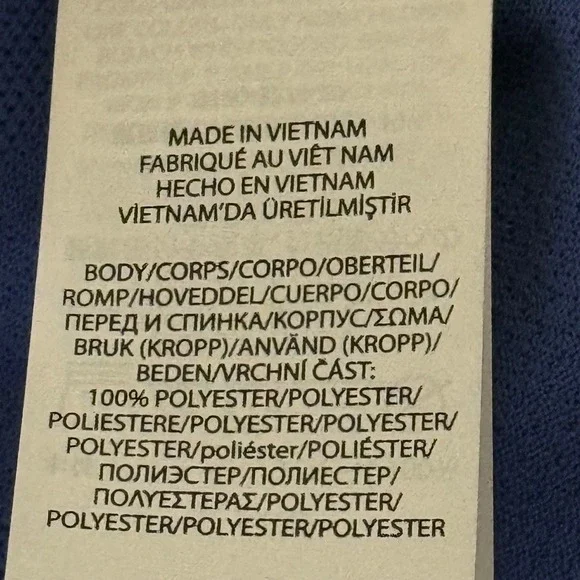 RLX Ralph Lauren Mens XXL Blue Tonal Camo Performance Golf Polo Shirt Wicking - Picture 7 of 7